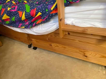 Photo of free Solid Pine Bunk Beds (Hitchin Ninesprings.) #3