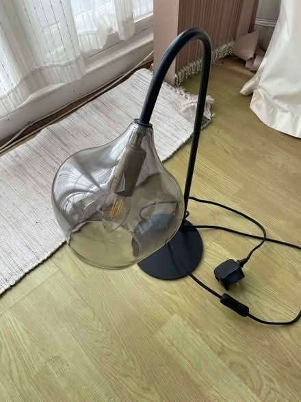 Photo of free Blown glass table lamp (Seven Dials BN1) #2