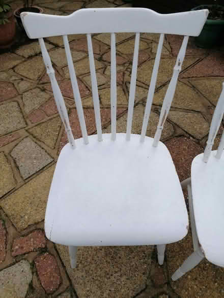 Photo of free Painted wooden chairs (Langney BN23) #2