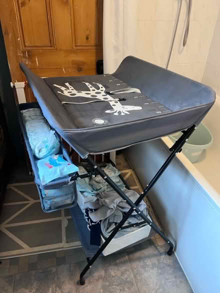 Photo of free Collapsing change table (Se20) #2