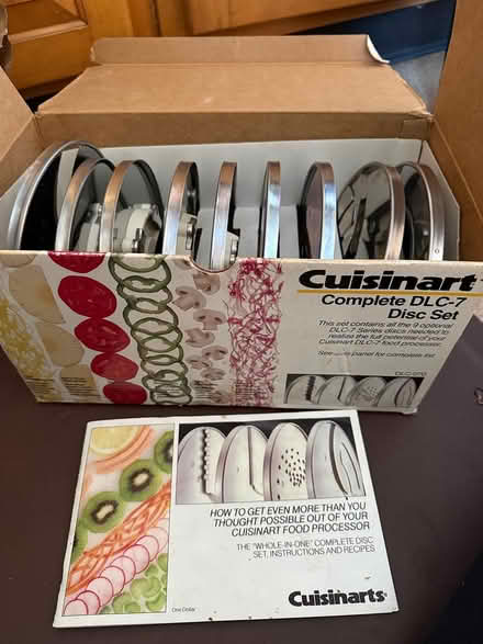 Photo of free Cuisinart blade set (red hook 12571) #1