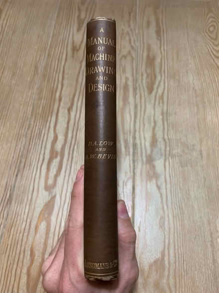 Photo of free old manual - machine drawing (Blackheath SE3 7DH) #2