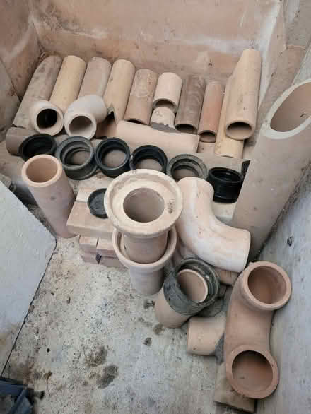 Photo of free Hepsleve Drain "bits and bobs" (Sandford, near Crediton) #1