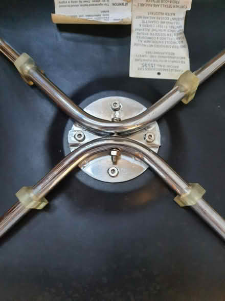 Photo of free Chrome chair legs (Stroud central) #2