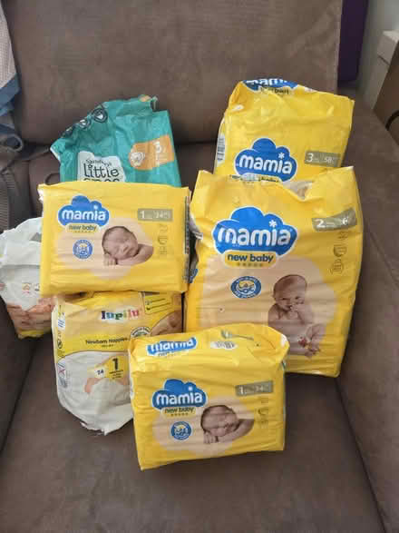Photo of free Nappies size 1, 2, 3 (Beckenham) #1