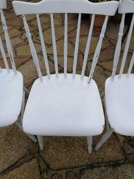 Photo of free Painted wooden chairs (Langney BN23) #3