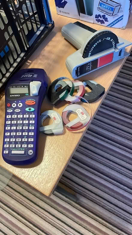Photo of free Label makers and spare tapes (Kenilworth CV8) #1