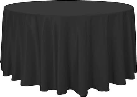Photo of free Round Tablecloth (108") (Upper East Side) #1