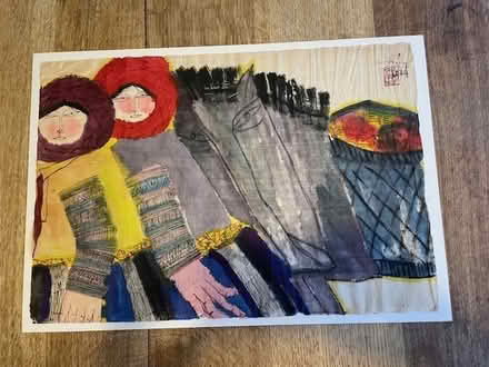 Photo of free Vietnamese watercolor on rice paper (Haringey, near St Ann's, N15) #1