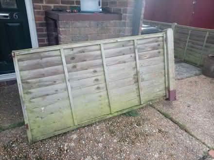 Photo of free Fence panel (Stone Cross BN23) #1