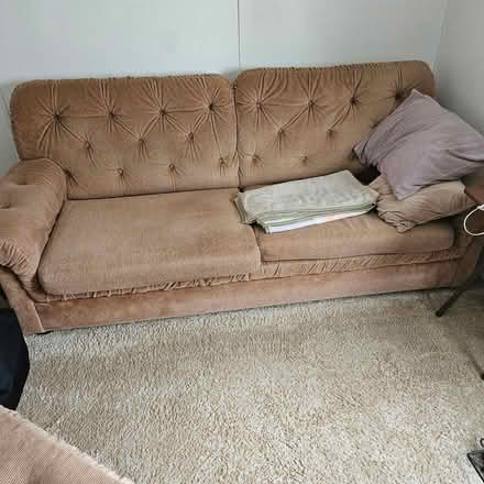 Photo of free 2 couches and chairs hidabed (south st vital) #1