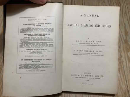 Photo of free old manual - machine drawing (Blackheath SE3 7DH) #3