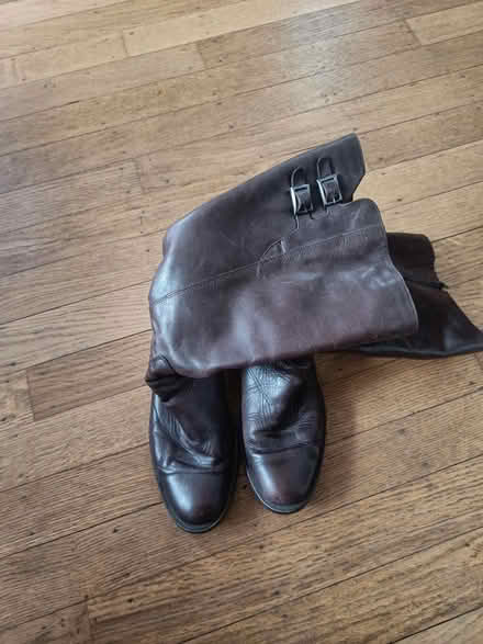 Photo of free Clarks leather boots size 5 (Friern Barnet, N11) #2