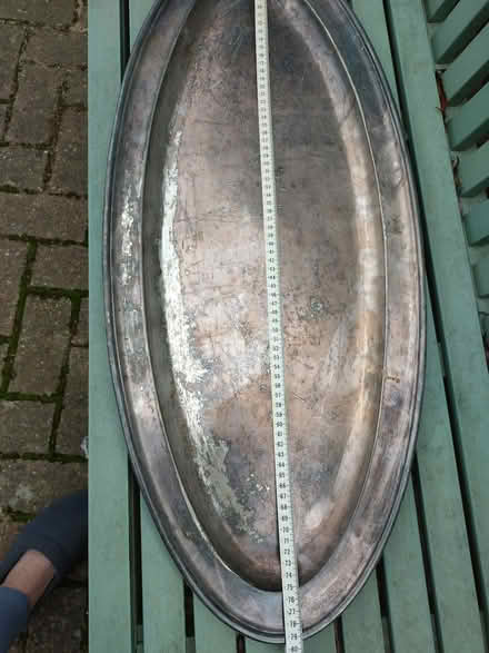 Photo of free Silver plate platter (ME16 near E Farleigh station) #1