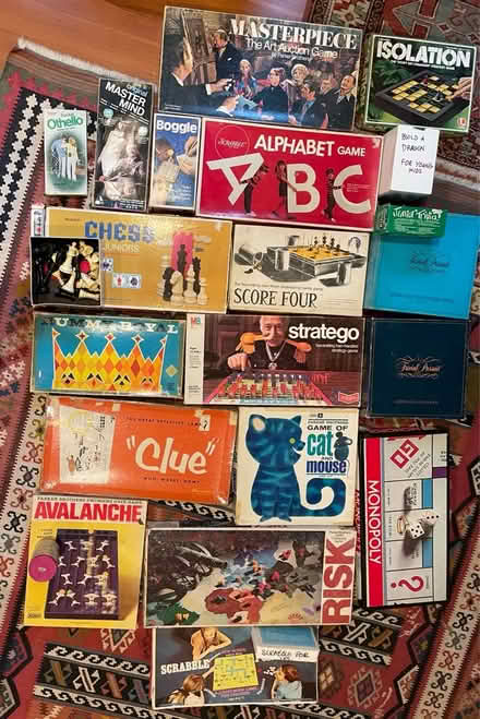 Photo of free Many board games (UVillage area) #1