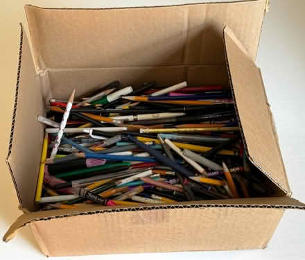 Photo of free Big box of pencils and pens (Chevy Chase DC) #1