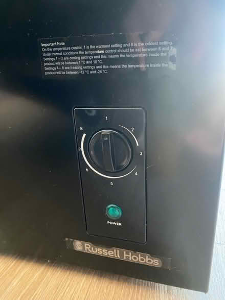Photo of free Russell Hobbs chest freezer 198L (Hove Station area BN3) #4