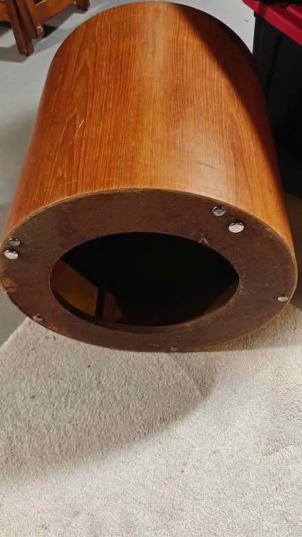 Photo of free round side table (2808 Tradewind Dr., Miss.) #2