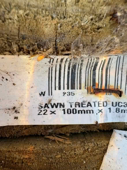 Photo of free Treated planks (West Winch PE33) #3