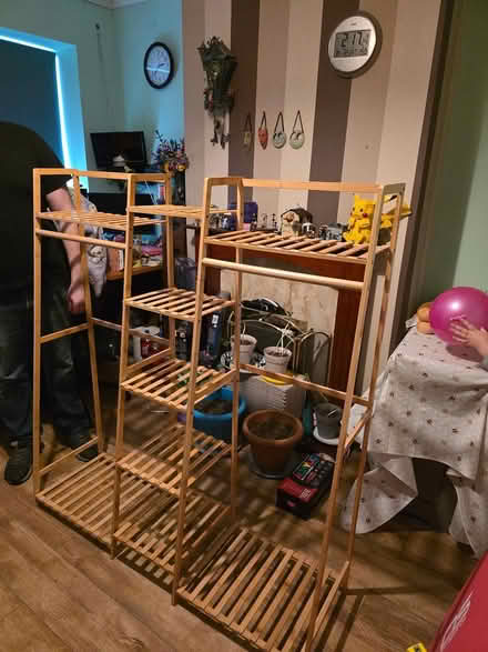 Photo of free Bamboo open wardrobe (Nuneaton CV10) #1