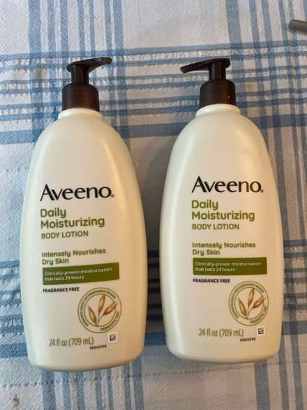 Photo of free Two new bottles of Aveeno lotion (West Billerica) #1