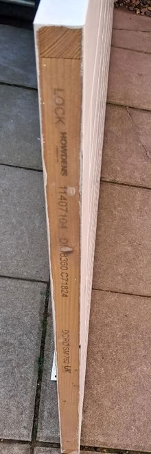 Photo of free Internal door, used, 76 x 195 cm hollow core (Upton CH2) #4