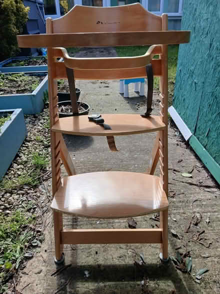 Photo of free Wooden highchair (Blackbird Leys OX4) #3