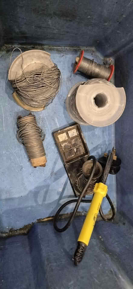 Photo of free Old soldering equipment and solder (ME15 Westmorland Road) #1