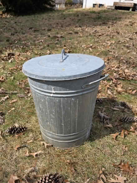 Photo of free Metal Ash Bin (Millersville) #1