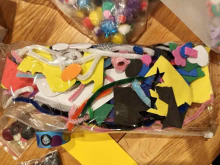 Photo of free Box of odds and ends art supplies (Bordon GU35) #4