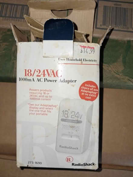 Photo of free 18/24VAC 1000mA AC Power Adapter (Snellville) #1