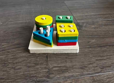 Photo of free Wooden toddler shape toys (HA8 / Edgware) #1