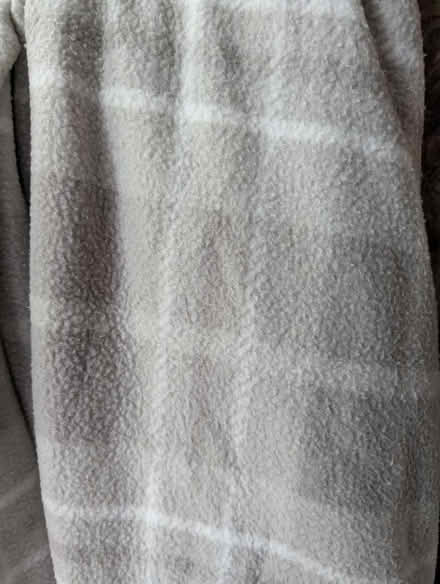 Photo of free 2 Grey Tartan throws (Grangeway area NN10) #3