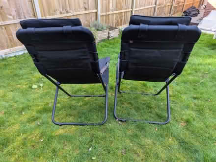 Photo of free Pair of comfy camping chairs (Kenpshott RG22) #4