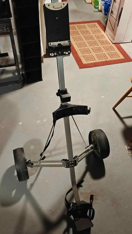 Photo of free folding golf bag cart (2808 Tradewind Dr., Miss.) #1
