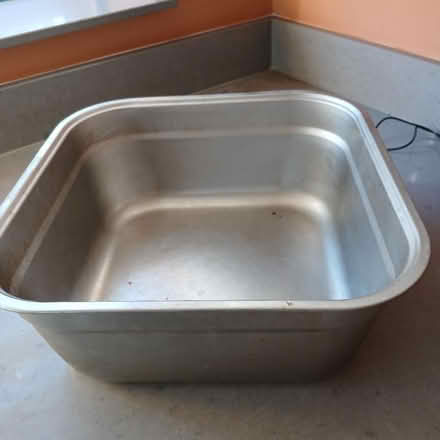 Photo of free Square stainless steel washing up bowl (Bradford on Avon BA15) #1