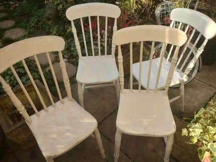 Photo of free 4 Edwardian dining chairs (Hatfield, AL10) #1