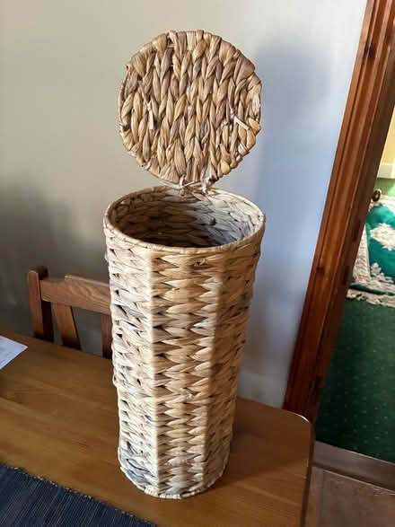 Photo of free Wicker toilet roll storage unit (Cherry Orchard SY2) #3