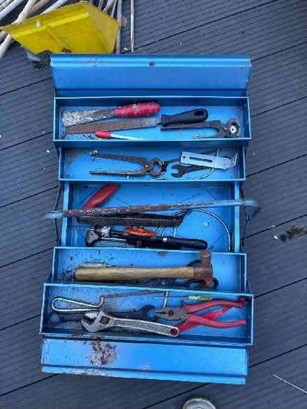 Photo of free Cantilever toolbox + tools HATFIELD (Oxlease AL10) #1