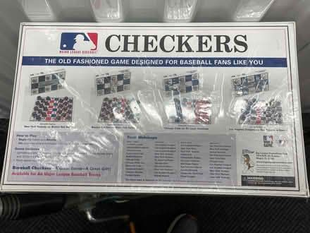 Photo of free Baseball Checkers Set (Just outside of Park Slope) #3