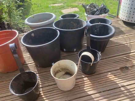 Photo of free Plastic garden pots bundle (Hampton TW12) #1