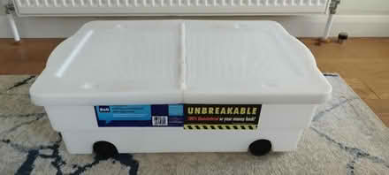 Photo of free Under bed storage box with wheels (Kingsway Bath) #1