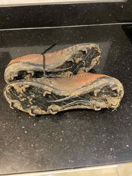 Photo of free Size 12 football boots (Billericay - Mountnessing road) #3
