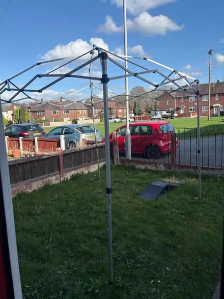 Photo of free Aluminium gazebo frame (Wythenshawe M23) #1