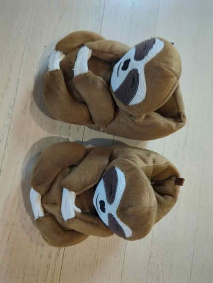 Photo of free Kids' sloth slippers (Glen Rock) #1
