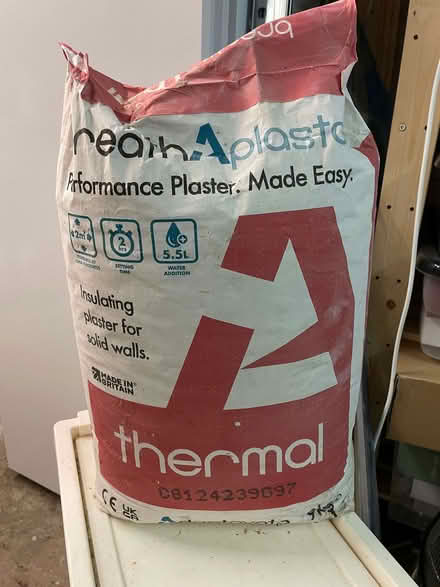 Photo of free 9 Kg Bag of insulating plaster (Sandford-on-Thames OX4) #2