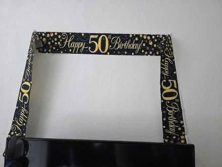 Photo of free 50th birthday decs (Conisbrough DN12) #1
