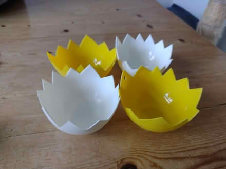 Photo of free 4 silicone egg poachers (Addiscombe CR0) #1