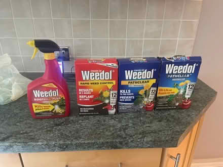 Photo of free Weedol products (BR3) #1