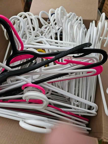 Photo of free Lots of plastic hangers (Near the experimental farm) #1